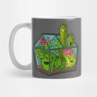 Cacti greenhouse Mug